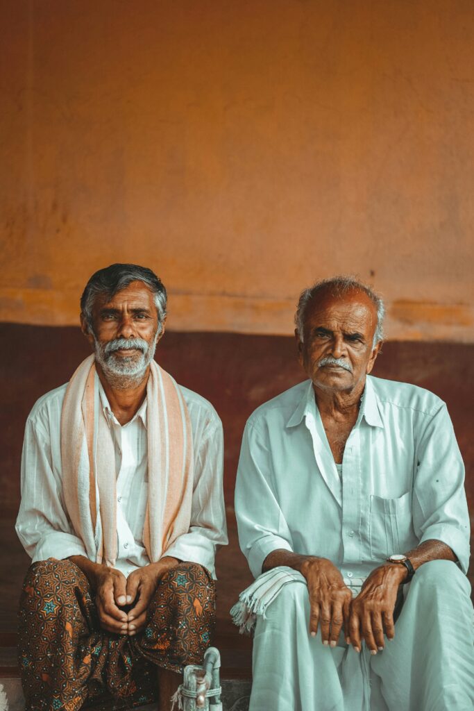 Two Sitting Men Two Sitting Men